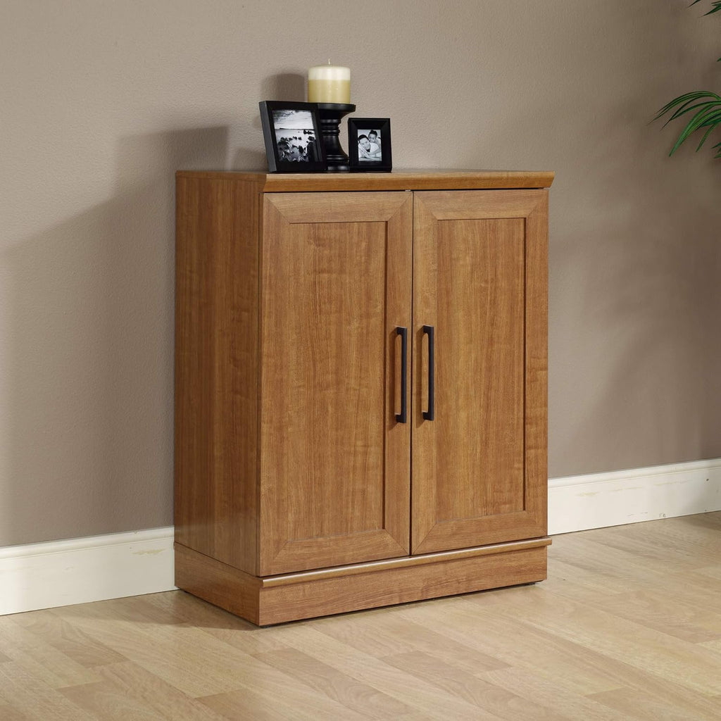 Sauder HomePlus Base Cabinet/ Pantry Cabinet, Sienna Oak finish