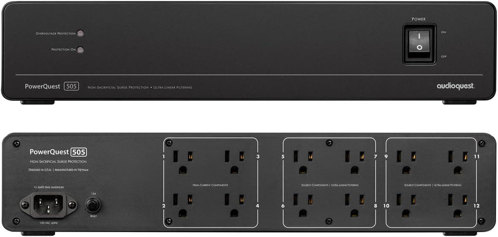 Samsung QN65QN80FAFXZA 65 Inch Neo QLED QN80F Series Supreme UHD 4K TV with an AudioQuest PQ505NA PowerQuest 505 12 Outlet Surge Protector (2025)