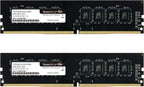 TEAMGROUP Elite DDR4 16GB Kit (2 x 8GB) 3200MHz (PC4-25600) CL22 Unbuffered Non-ECC 1.2V UDIMM 288 Pin PC Computer Desktop Memory Module Ram Upgrade - TED416G3200C22DC01