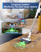 Tineco Pure ONE Station 5 Cordless Smart Vacuum with 2.5L Auto Dust Base, Full-Path Self-Cleaning, 175AW Suction, ZeroTangle Tech, Stick Vacuum Cleaner for Pet Hair, Carpet & Hard Floor