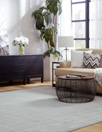 Unique Loom English Manor Collection Area Rug - Farmhouse (10' Square, Grey Manor/ Ivory)