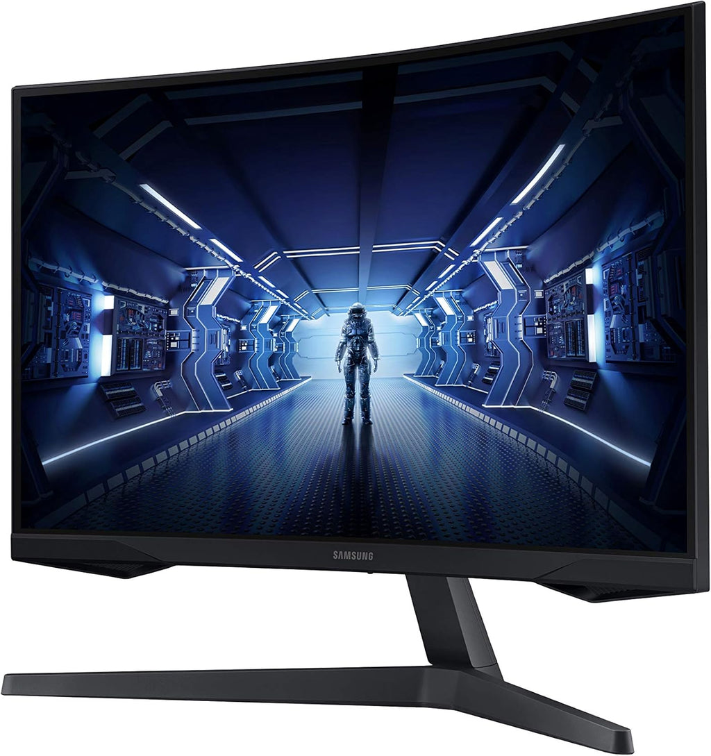 SAMSUNG 34' Odyssey G5 Ultra-Wide Gaming Monitor with 1000R Curved Screen  165Hz  1ms  FreeSync Premium  Large Display  Eye Comfort  Multiple Ports  WQHD  LC34G55TWWNXZA  Black