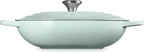 Le Creuset Enameled Cast Iron Signature Oval Casserole with Lid, 3.75 qt., Sea Salt