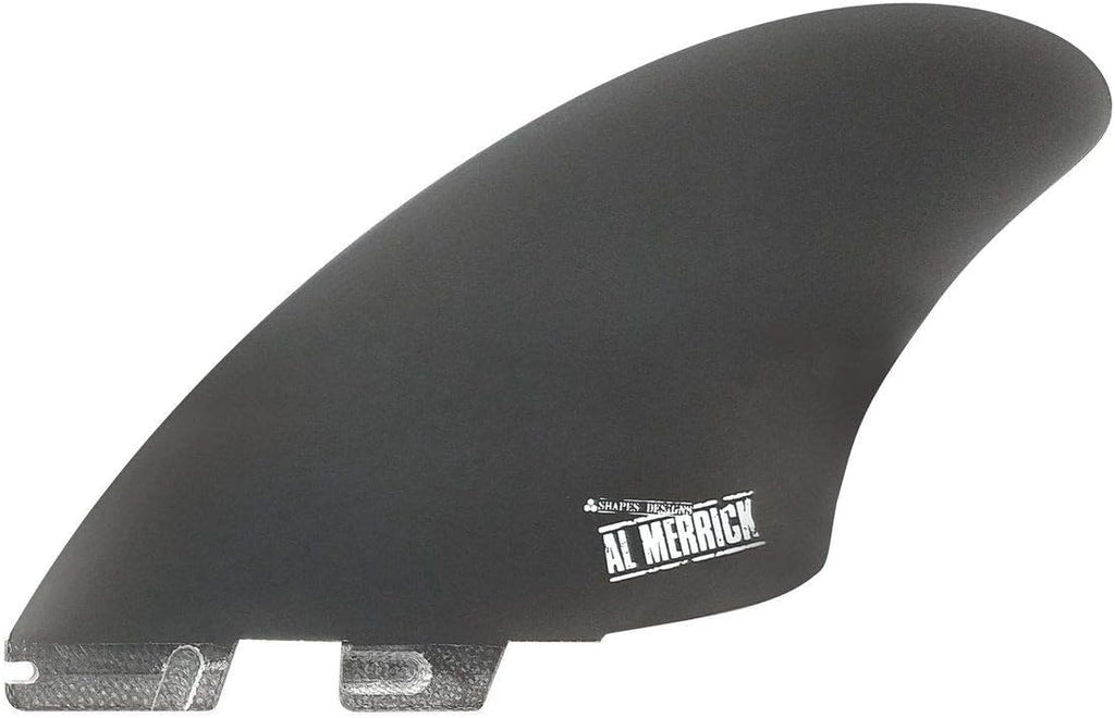 FCS II Channel Islands Keel Twin Surfboard Fins - Medium/Smoke