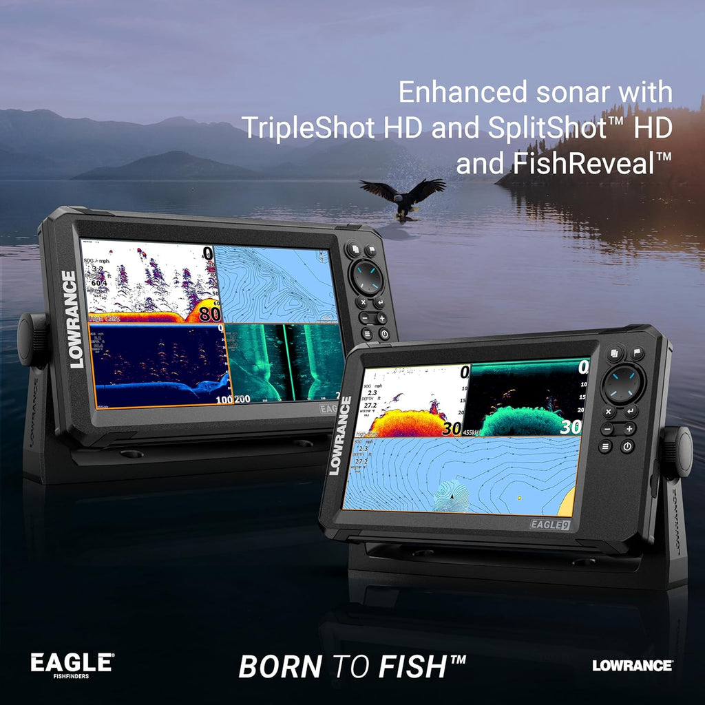 Lowrance Eagle 4"  5"  7" and 9" Fish Finders with IPS Screen