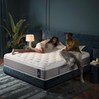 14 Inch King Size Mattress, Medium Plush Hybrid with Memory Foam & Individually Wrapped Coils, CertiPUR-US Certified, Fiberglass-Free Design (14 inch, King)