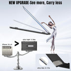 Laptop Screen Extender 0.17" Ultra-Thin  14" 1080P FHD IPS Portable Monitor  Triple Screen Laptop Monitor Extender for 13"-17" Laptops  Plug & Play for Mac/Android/Chrome
