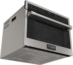 KoolMore Reserve 24 in. Built-In Microwave Convection Oven with Air Fry, 3-in-1 Combo, Sensor Cook, Soft-Close Door, 1.6 cu. ft. in Stainless Steel