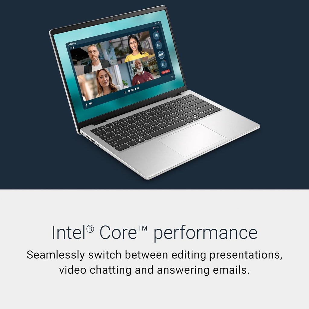 Dell 14 Laptop DC14250-14.0-inch FHD+ Anti-Glare Display  Intel Core 5 120U Processor  Intel Graphics  16GB RAM  512GB SSD  English AI Backlit Keyboard  Fingerprint Reader  Windows 11 Home - Silver