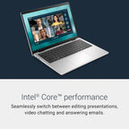 Dell 14 Laptop DC14250-14.0-inch FHD+ Anti-Glare Display  Intel Core 5 120U Processor  Intel Graphics  16GB RAM  512GB SSD  English AI Backlit Keyboard  Fingerprint Reader  Windows 11 Home - Silver