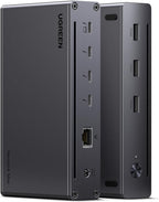 UGREEN Thunderbolt 4 Dock 8-in-1 40Gbps TB4 Hub 3 x TB 4 Dual 4K@60Hz or Single 8K Display  85W Charging  Gigabit Ethernet  3 x USB A 3.2. Revodok Max 208 for Mac M1/M2/M3/M4 Pro/Max