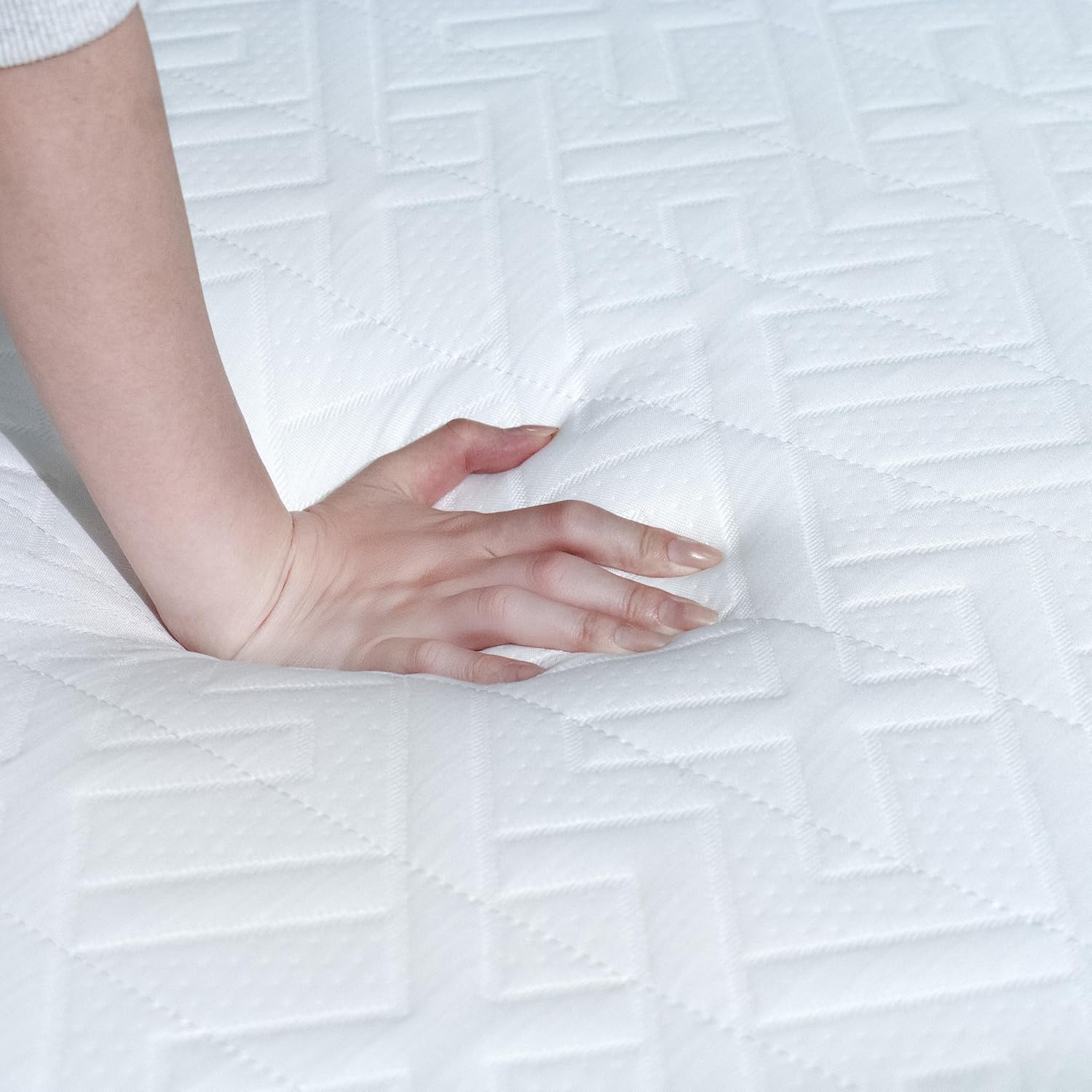 King Mattress, 12 Inch Green Tea Memory Foam Mattress in a Box, Medium Plush King Size Mattress for Pressure Relief, CertiPUR-US Certified