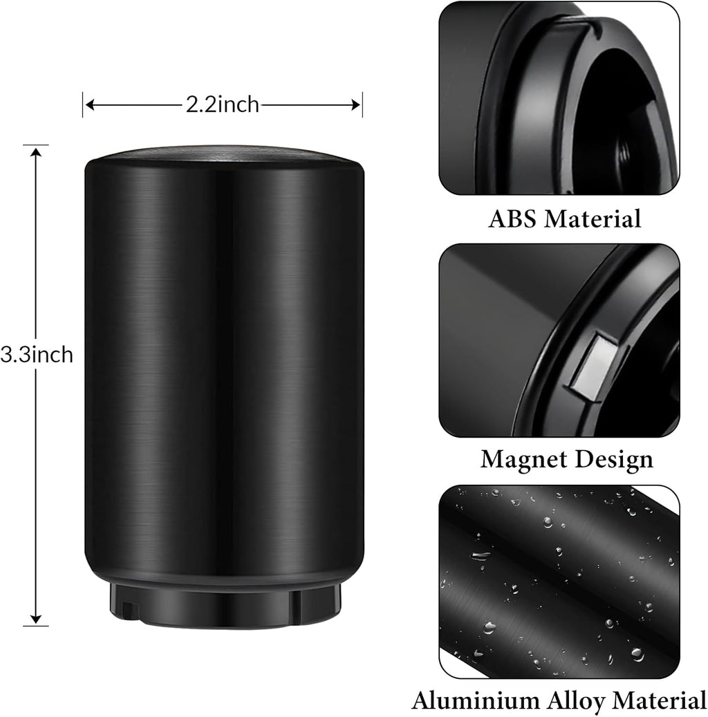 Custom Automatic Beer Bottle Opener, Personalized Magnetic Stainless Steel Push & Pull Bottle Openers, Openning Tool for Home Bar
