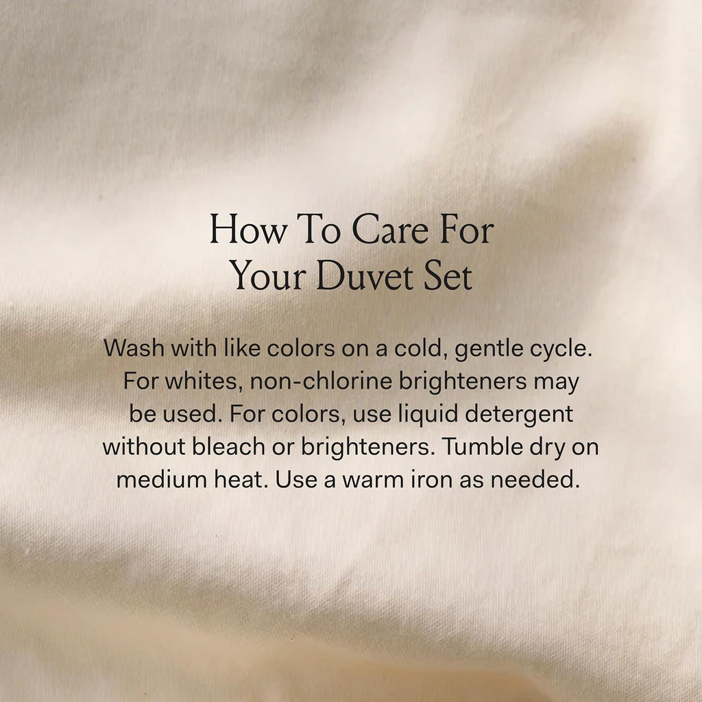 BOLL & BRANCH Signature Hemmed Duvet Set - Full/Queen, White - Luxury 100% Organic Cotton - 1 Duvet Cover, 2 Shams - Buttery Soft, Hidden Closures