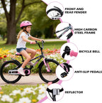WEIZE Kids Bike, 16 20 Inch Children Bicycle for Boys & Girls Ages 4-12 Years Old, Rider Height 41-62 Inch, Adjustable Seat & Handlebars, Coaster Brake, Multiple Color Options