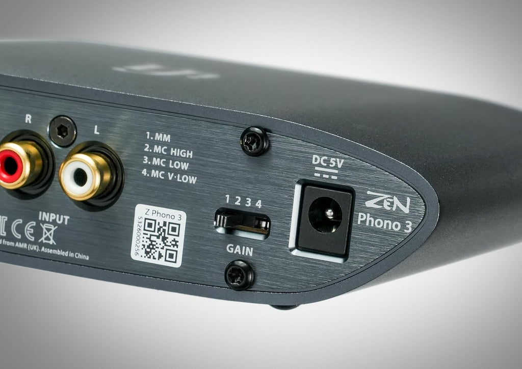 Zen Phono 3 - Audiophile MM/MC Turntable Pre-Amplifier with Adjustable Loading and Intelligent Subsonic Filter
