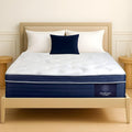UltraRest 14" Plush Hybrid King/Made In USA/Cool Touch Cover & Cooling Gel Memory Foam/TriZoned Ind Wrapped Coils for Motion Isolation and Pressure Relief/CertiPUR-US Certified/10-Year War