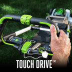 EGO Power+ Electric Lawn Mower  Self-Propelled Cordless with Touch Drive  Includes 56V 7.5Ah Battery and Rapid Charger – LM2125SP