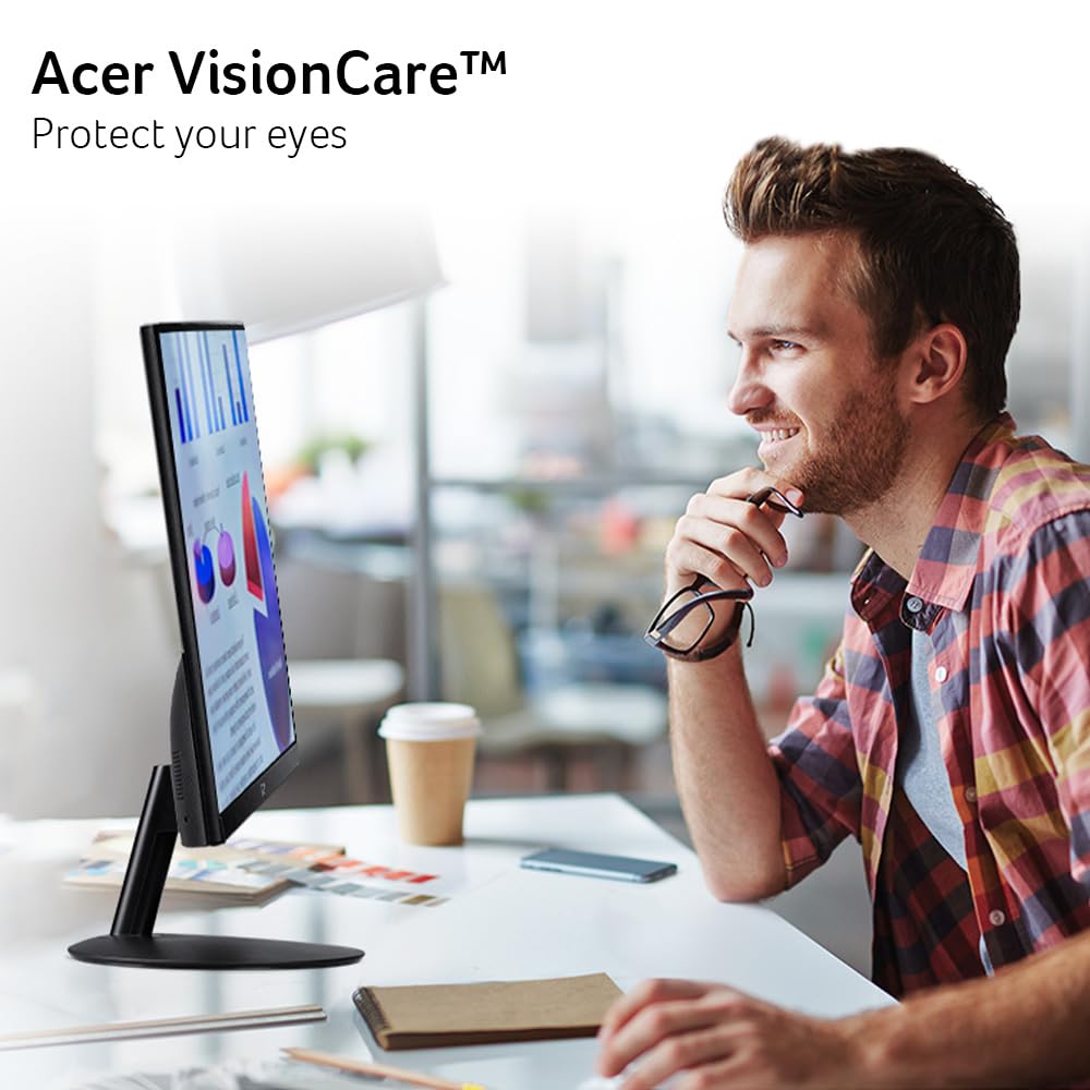 acer SB272U Ebiip 27" WQHD 2560x1440 IPS Zero-Frame Gaming Office Monitor | AMD FreeSync Technology | Ultrathin Stylish Design | 100Hz | 1ms VRB | Low Blue Light | Display Port & 2 x HDMI 2.0 Ports