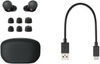 Sony WF-1000XM5 Premium Noise Cancelling Truly Wireless Bluetooth Earbuds & in-Ear Headphones with Alexa Built-in  Black