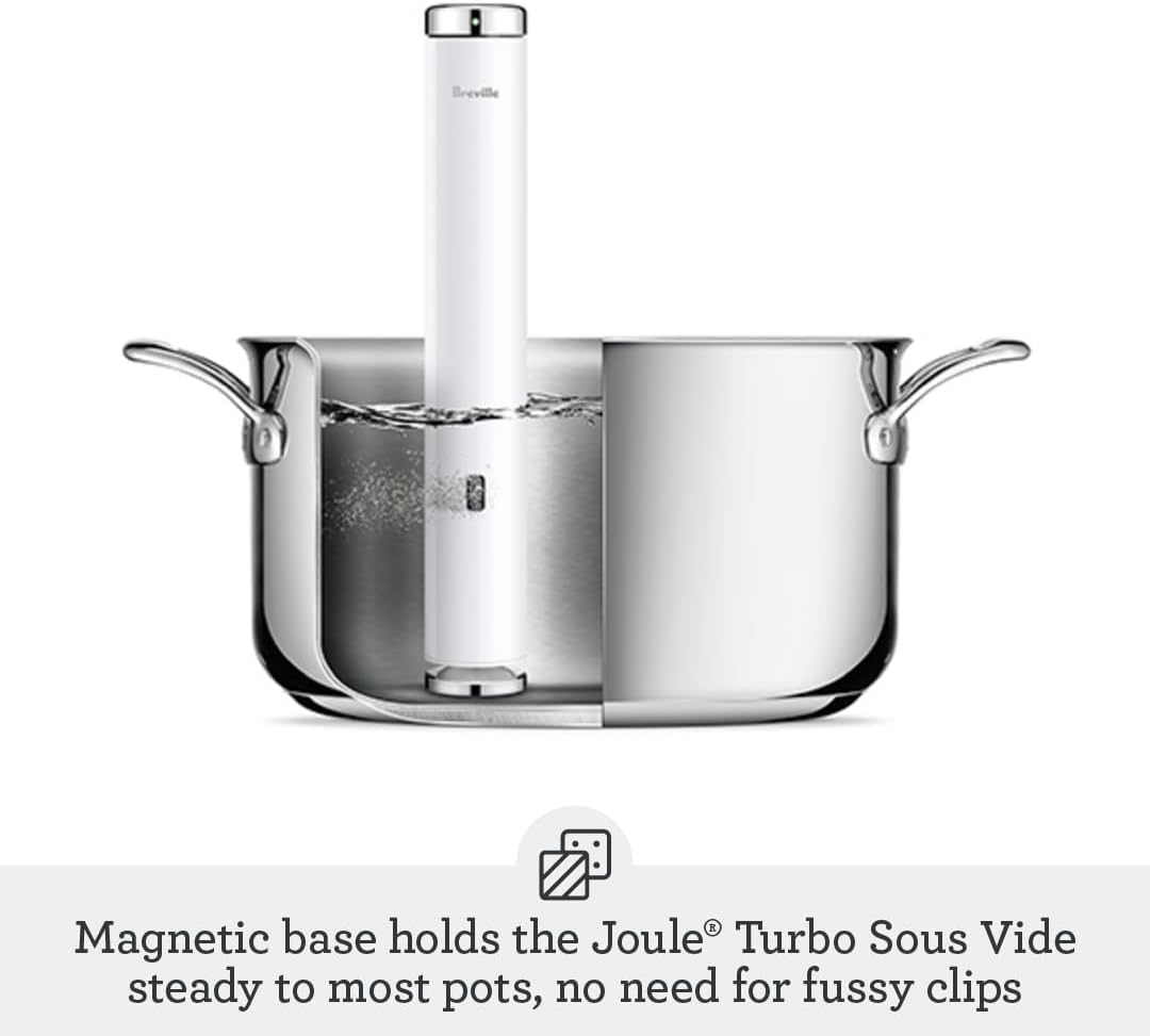 Breville BSV600PSS Joule Turbo Sous Vide Machine, Polished Stainless Steel