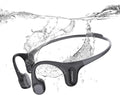 mojawa Run Plus Bone Conduction Headphones, Open-Ear Bluetooth Headphones, 32GB MP3 Player, IP68 Waterproof Swimming Earbuds, Deep Bass, Secure Fit for Running, Gym and Daily Use, Black