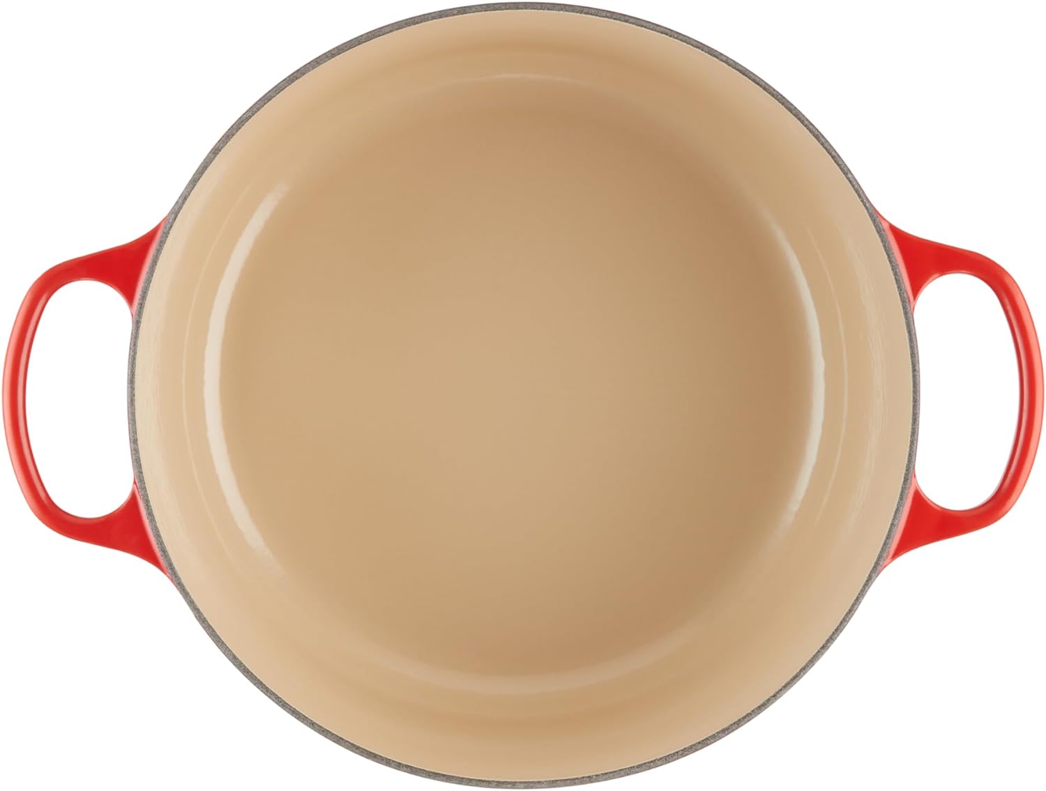 Le Creuset Enameled Cast Iron Signature Round Dutch Oven, 7.25 qt., Cerise