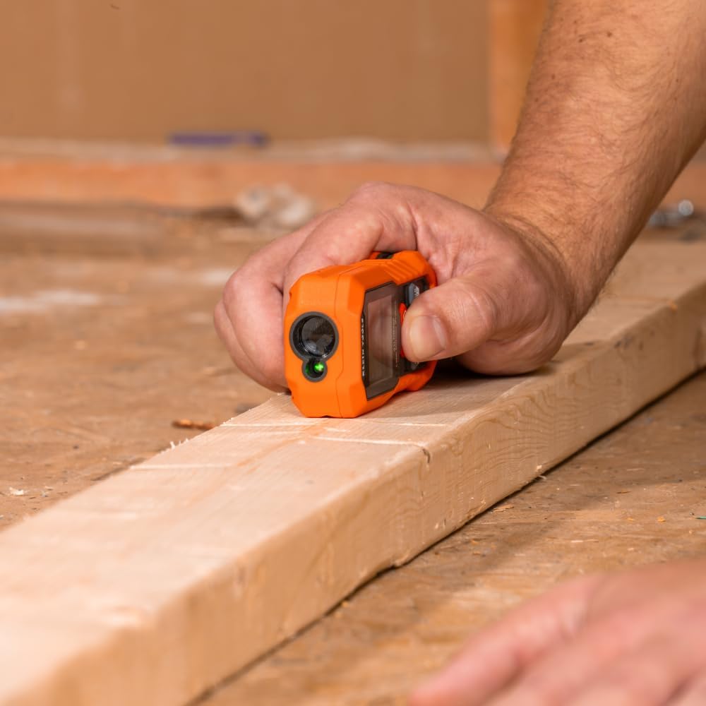 Klein Tools Laser Distance Measure, Measures in Feet, Inches, Meters
