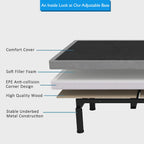 Queen Adjustable Bed Base | Dual Massage | USB Ports | Zero Gravity | Anti-Snore | Memory Positions | Under Bed Lighting | Wireless Remote | Zero Clearance