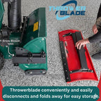 Throwerblade Snowplow Kit with (Blade  and Hardware Included) – Heavy-Duty Snow Plow Blade - Quick & Efficient Snow Removal - Snow Plow Attachment for Snowblowers- 22 to 32-inch 2-Stage and 3 Stage