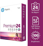 HP Printer Paper | 8.5 x 11 Paper | Premium 24 lb | 32 Case Pallet - 160,000 Sheets | 100 Bright | Made in USA - FSC Certified | 112400P