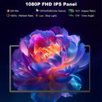 24" Large Portable Monitor  1080P FHD 100Hz Laptop Screen Extender  125% sRGB IPS Monitor Extender  USB C HDMI Office Gaming with Detachable Stand  Travel monitor for Window MAC Phone Xbox Switch