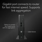NETGEAR Nighthawk DOCSIS 3.1 Mid/high-Split Cable Modem (CM2500) – Approved for Today's Faster Speeds & Compatible with All Providers Incl. Xfinity  Spectrum  Cox - for Plans up to 2Gbps (Renewed)