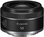 Canon EOS RP Mirrorless Camera | 26.2MP Full Frame Sensor | 4K Video Recording | Lightweight Compact Camera for Travel and Everyday Content Creation + Canon RF 50mm f/1.8 STM Lens + 64GB Card + More