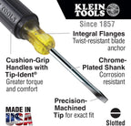 Klein Tools 80006 Trim-Out Tool Kit, Made in USA, with Klein Hand Tools and a 4-Pocket Leather Pouch, 6-Piece