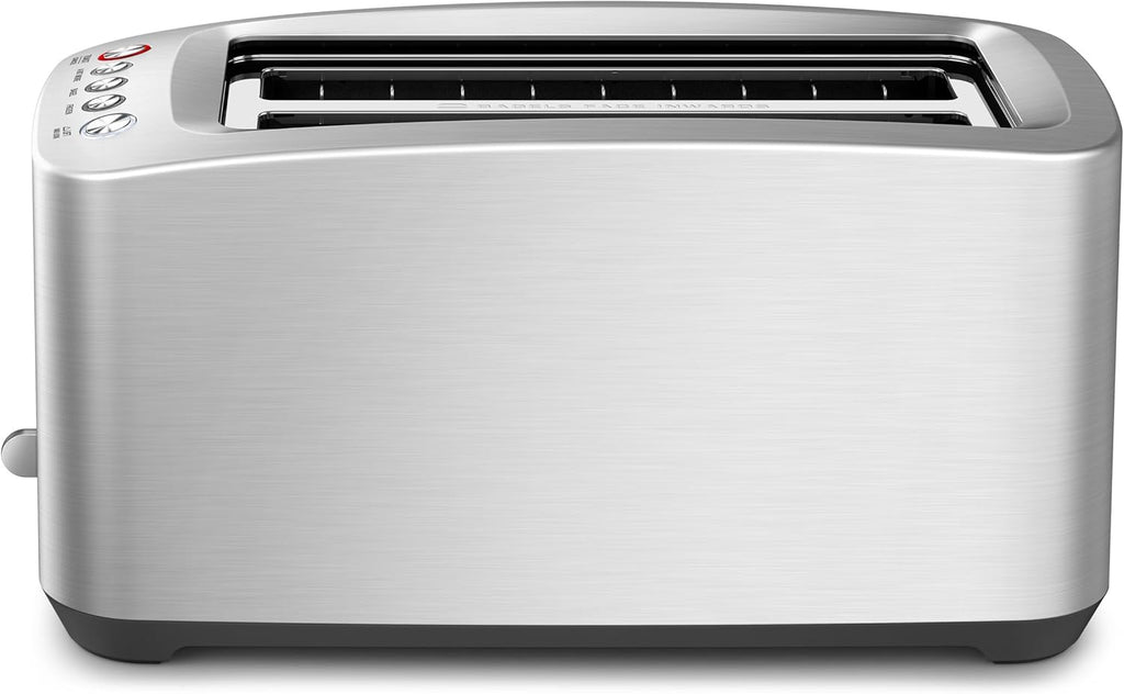 Breville BTA830XL Die-Cast Long Slot Smart Toaster, 4 Slice, Brushed Stainless Steel