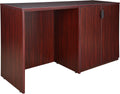 Regency Legacy Stand Up Side to Side Storage Cabinet/Desk- Mahogany