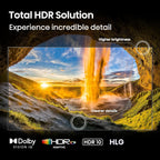 Hisense 55" Class U6 Series Mini-LED 4K UHD Smart Fire TV (55U65QF  2025 Model) - QLED  Native 144Hz  HDR10+  Dolby Vision IQ  Dolby Atmos  Game Mode Pro  ALLM  Alexa Built in  Black