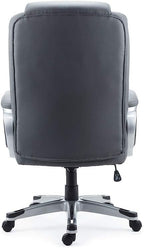 STAPLES Mcallum Bonded Leather Managers Chair Gray