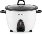 Aroma Housewares Commercial Rice Cooker and Food Steamer Bundle (ARC-1033E + ARC-360-NGP)