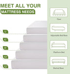 EGOHOME 12 Inch Queen Mattress, Memory Foam Mattress in a Box with Cooling Green Tea Gel, Relieve Pressure with Medium Support, CertiPUR-US Certified, 80''L x 60''W, White