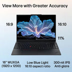 Lenovo ThinkPad E16 Gen 3 16" FHD+ Business Laptop Computer  Intel 14-Core Ultra 5 225H  16GB DDR5  512GB SSD  WiFi 6E  Bluetooth 5.3  Backlit Keyboard  Fingerprint Reader  Windows 11 Pro  no Mouse