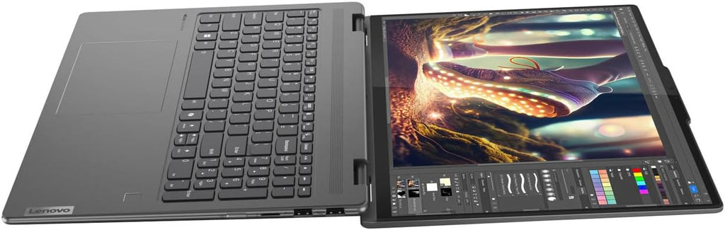Lenovo Yoga 7i 2-in-1 Laptop  16" 2K Touchscreen Display  Core Ultra 7 155U (Up to 4.80 GHz)  16GB DDR5  1TB PCIe SSD  Wi-Fi 6E  Backlit KB  FP Reader  TB 4  Webcam  Keypad  PDG HDMI  Win 11 Pro