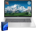 HP 17.3" Business & Home Laptop  17.3" LED Touchscreen  AMD Ryzen 5 7430U  32GB RAM  2TB PCIe SSD  Backlit Keyboard  Fingerprint Reader  Webcam  HDMI  Wi-Fi 6  Windows 11 Pro  Blue