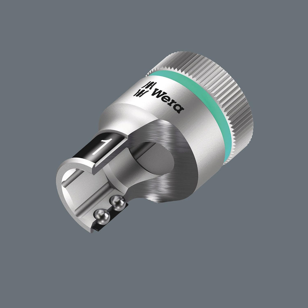 WERA 05004203001 8790 HMC HF 1 Zyklop Socket Set with 1/2" Drive, with Holding Function, 10 Pieces