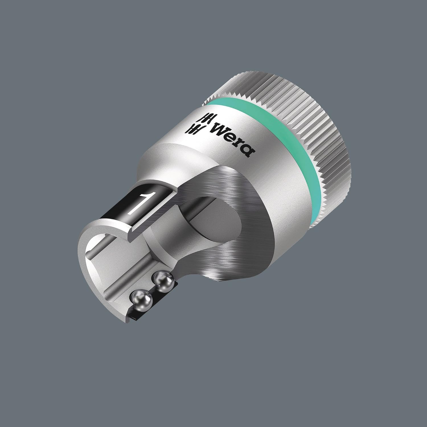 WERA 05004203001 8790 HMC HF 1 Zyklop Socket Set with 1/2" Drive, with Holding Function, 10 Pieces