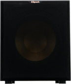 Klipsch R-12SW Powerful Deep Bass Front Firing 12" Copper-Spun Driver 400W Digital Power Subwoofer 14" X 18.5" X 16"