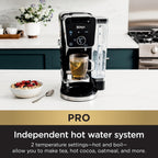 Ninja Drip Coffee Maker With K Cup Combo, DualBrew Pro Specialty Coffee System, Coffee Machine Compatible with K-Cup Pods, 12 Cup Single Serve Coffee Makers with Paper Filter, CFP301