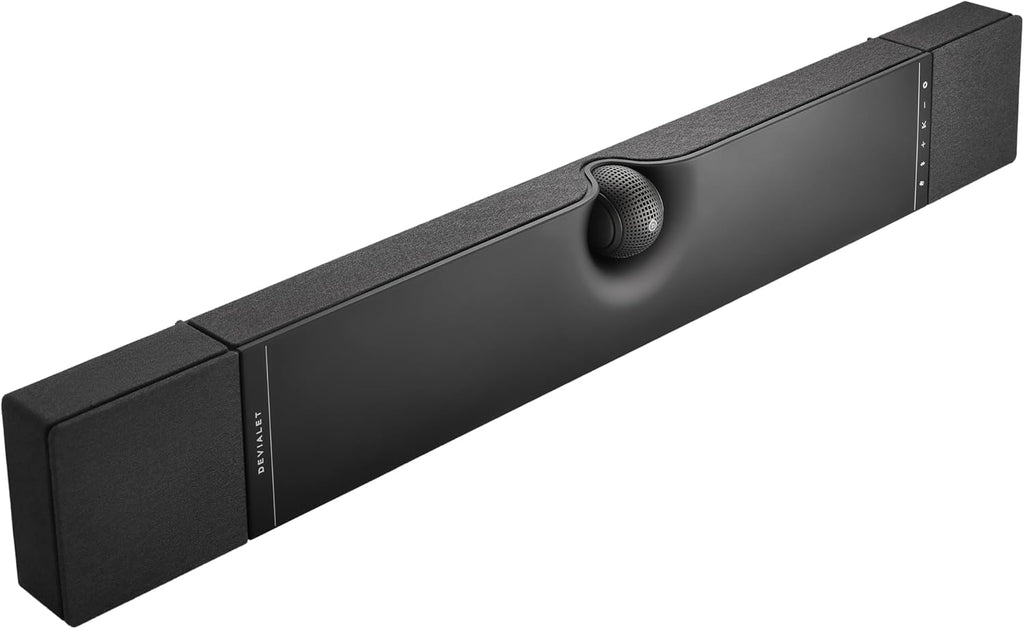 Devialet Dione - All-in-One HDMI Dolby Atmos Soundbar - Enhance Home Cinema - Patented Technologies for Immersive Sound - Seamless Connectivity