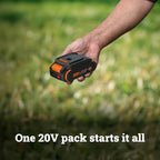 WORX Cordless Reciprocating Saw&Jigsaw, 20V ¾" 2-in-1 Saw, ¾" Stroke Length, 2-in-1 functions, 4 Blades for Different Materials, Compact&Lightweight Design, Battery and Charger Included, PowerShare